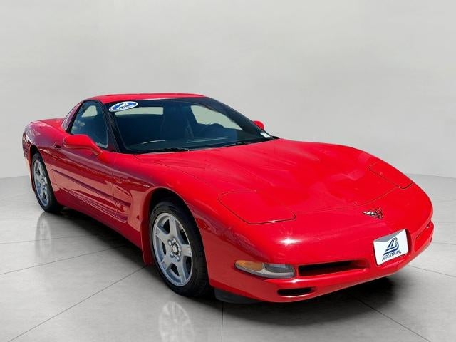1999 Chevrolet Corvette Hardtop in Torch Red — front three-quarter view