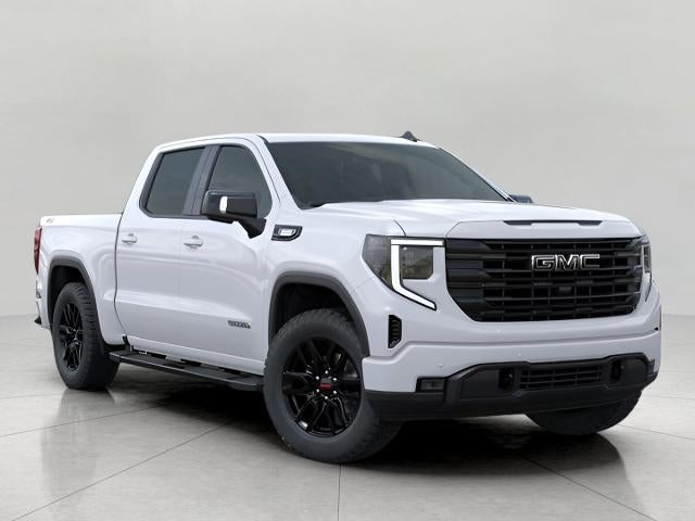 2026 GMC Sierra 1500 Elevation in Summit White — front three-quarter view