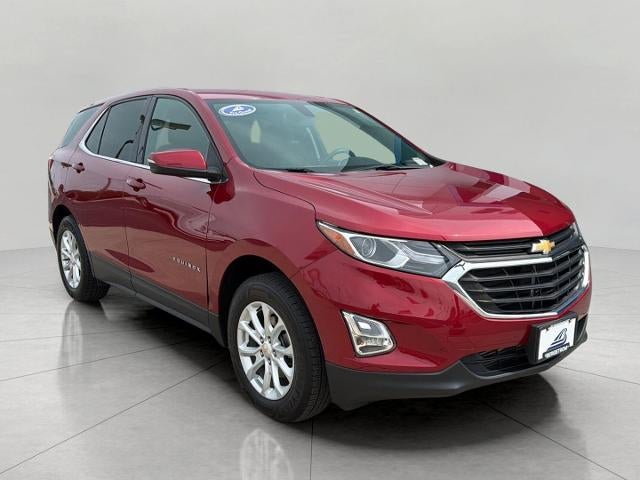 2019 Chevrolet Equinox LT in Cajun Red Tintcoat — front three-quarter view