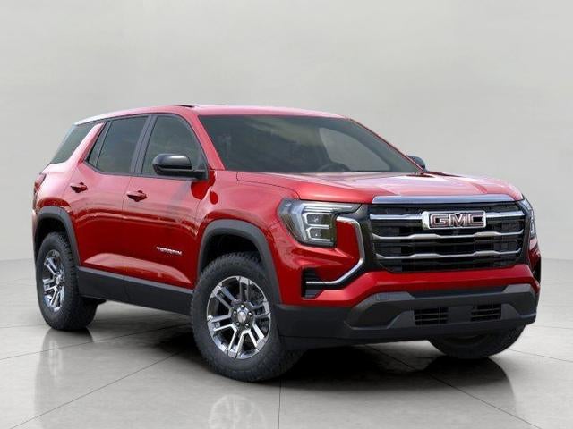 2027 GMC Terrain AWD Elevation in Volcanic Red Tintcoat — front three-quarter view